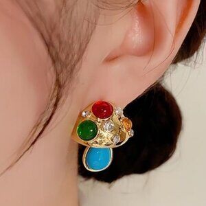 Mushroom earring N448